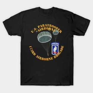 US Paratrooper - 173rd Airborne Bde T-Shirt